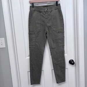 Olive Utility Cargo Pants | Stitch Star S